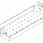 PELTON & CRANE REPLACEMENT INSTRUMENT TRAY (SMALL)