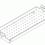 PELTON & CRANE REPLACEMENT INSTRUMENT TRAY (SMALL)