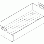 PELTON & CRANE REPLACEMENT INSTRUMENT TRAY (LARGE)
