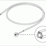 PELTON & CRANE REPLACEMENT FOOT CONTROLLER TUBING ASSEMBLY