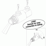 PELTON & CRANE REPLACEMENT VALVE TOGGLE SWITCH