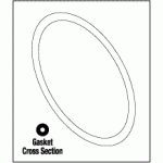 SPECTROLINE REPLACEMENT DOOR GASKET