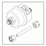 MDT - RITTER - CASTLE® REPLACEMENT AIR VENT BELLOWS KIT