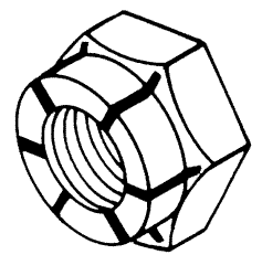 RITTER - CASTLE REPLACEMENT HINGE SCREW NUT