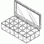 ACCESSORIES AND SUPPLIES REPLACEMENT 18-COMPARTMENT STORAGE CASE