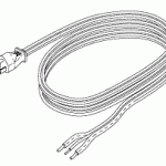PELTON & CRANE REPLACEMENT INDUSTRIAL GRADE POWER CORD (13A @ 125VAC, 6 ft.)