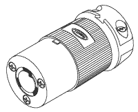 POWER CORDS, PLUGS AND CONNECTORS REPLACEMENT INDUSTRIAL GRADE FEMALE CONNECTOR - LOCKING (20A @ 250VAC, NEMA L6-20R)
