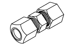 PLUMBING REPLACEMENT COMPRESSION UNION (5/16")