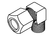PELTON & CRANE REPLACEMENT MALE ELBOW (5/16")