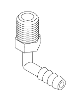 PELTON & CRANE REPLACEMENT ELBOW FITTING 1/4"