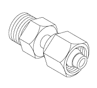 TUTTNAUER® REPLACEMENT TUBE ADAPTER (3/16" TUBE X 1/4" MPT)