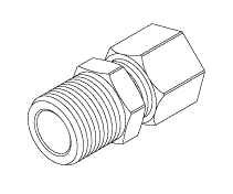 PLUMBING REPLACEMENT MALE CONNECTOR