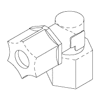 APOLLO/MIDMARK REPLACEMENT ELBOW FITTING
