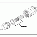 PELTON & CRANE REPLACEMENT AIR/WATER IN-LINE FILTER (1/8" BARB)