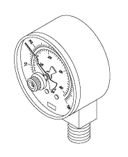 TUTTNAUER® REPLACEMENT PRESSURE GAUGE