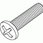 HARDWARE REPLACEMENT SCREW (6-32 X 1/2)