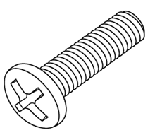 HENRY SCHEIN REPLACEMENT SCREW (8-32 X 1/2)