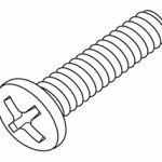 PELTON & CRANE REPLACEMENT SCREW (10-24 X 3/4)