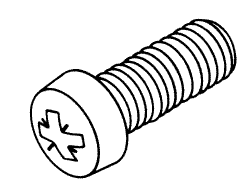 HARDWARE REPLACEMENT METRIC SCREW (M6 X 10)