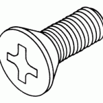 HARDWARE REPLACEMENT METRIC SCREW (M2.5 X 6)