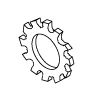 TUTTNAUER® REPLACEMENT 1/4” EXTERNAL TOOTH WASHER