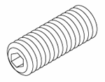 PELTON & CRANE REPLACEMENT SOCKET HEAD SET SCREW