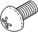 PELTON & CRANE REPLACEMENT SCREW (#10-32 x 3/8 lg)