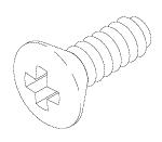 PELTON & CRANE REPLACEMENT SCREW (#10-24 x .500 lg)
