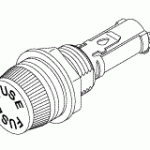 PATTERSON DENTAL REPLACEMENT FUSE HOLDER