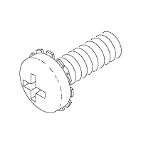 SCICAN REPLACEMENT SCREW (#8-32 x 1/2" SEMS)