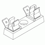 DENTAL-EZ REPLACEMENT FUSE HOLDER