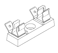DENTAL-EZ REPLACEMENT FUSE HOLDER