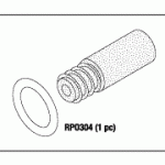 PELTON & CRANE REPLACEMENT IN-LINE FILTER REPLACEMENT KIT