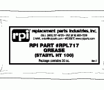 PELTON & CRANE REPLACEMENT GREASE