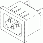 ELECTRICAL REPLACEMENT SNAP-IN AC RECEPTACLE