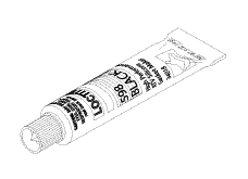 ACCESSORIES AND SUPPLIES REPLACEMENT SILICONE GASKET MAKER 598