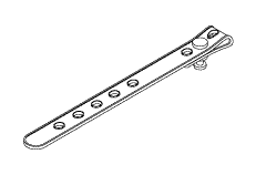 ELECTRICAL REPLACEMENT CORD STRAP (WHITE 6")