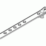 STRYKER REPLACEMENT CORD STRAP (WHITE 6")