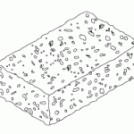 PELTON & CRANE REPLACEMENT SPONGE