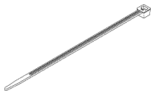 MIDMARK® - RITTER REPLACEMENT CABLE TIE (8” BLACK)