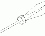 HARDWARE REPLACEMENT POZIDRIV® SCREWDRIVER #2