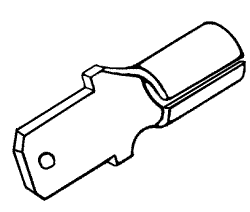 ELECTRICAL REPLACEMENT PUSH-ON, MALE (HIGH TEMPERATURE)