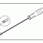 SCICAN REPLACEMENT HEX BALLDRIVER (5/64")