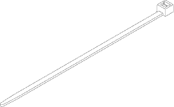 ELECTRICAL REPLACEMENT CABLE TIE (4" GRAY)