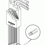 KITS REPLACEMENT L-HEX WRENCH SET (METRIC)