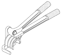 PLUMBING REPLACEMENT METAL TUBING BENDER
