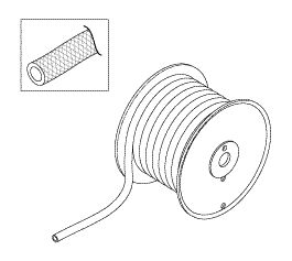 MEDIVATORS® REPLACEMENT TUBING (3/8" ID X .594" OD CLEAR BRAIDED)