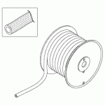 MEDIVATORS® REPLACEMENT TUBING (3/8" ID X .594" OD CLEAR BRAIDED)