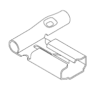 ELECTRICAL REPLACEMENT FLAG TERMINAL (1/4" QC)