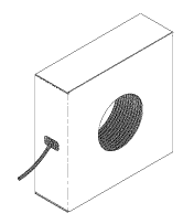 PLUMBING REPLACEMENT BRAIDED TUBING (1/4" OD BLUE) (BOX OF 100 ft.)